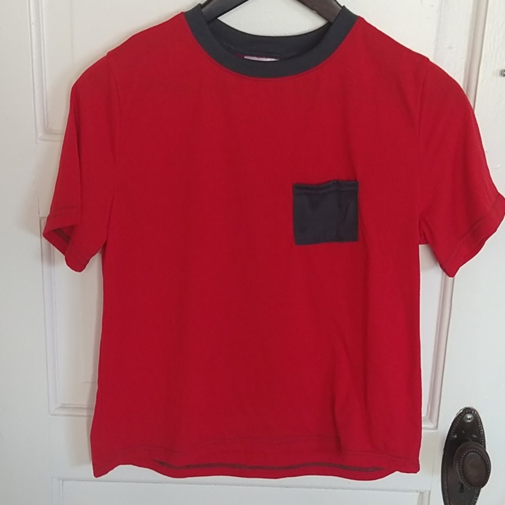 Boys T. Shirts/ chest pocket.